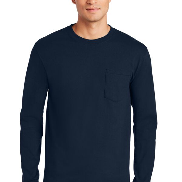 Ultra Cotton® Long Sleeve Pocket T-Shirt Thumbnail