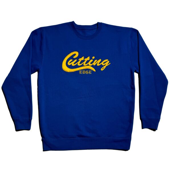 CE x Legacy CREWNECK Royal Blue & Gold Thumbnail