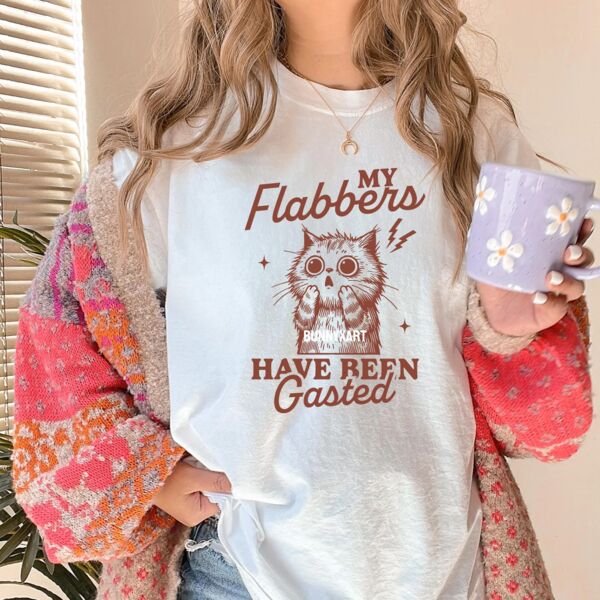 My Flabbers Have Been Gasted Funny Retro T-Shirt Thumbnail