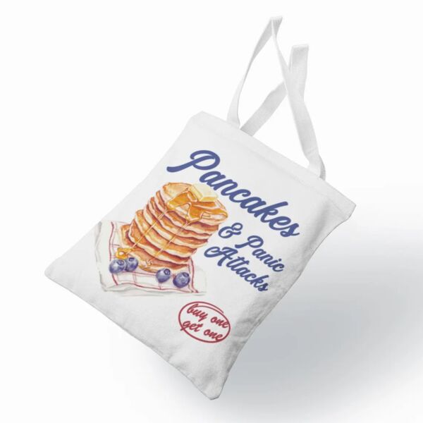 Pancakes and Panic Attacks Vintage Style T-Shirt Thumbnail