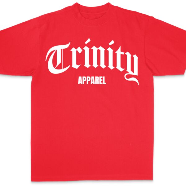 Trinity Apparel T-Shirt- Red/White Thumbnail
